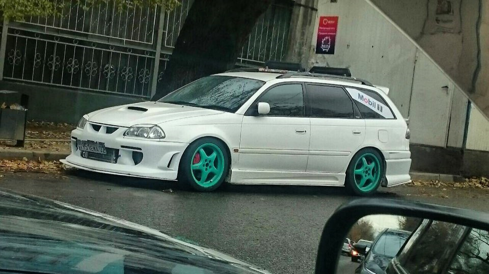 Новый облик машины — Toyota Caldina (210), 2 л, 1997 года | тюнинг | DRIVE2
