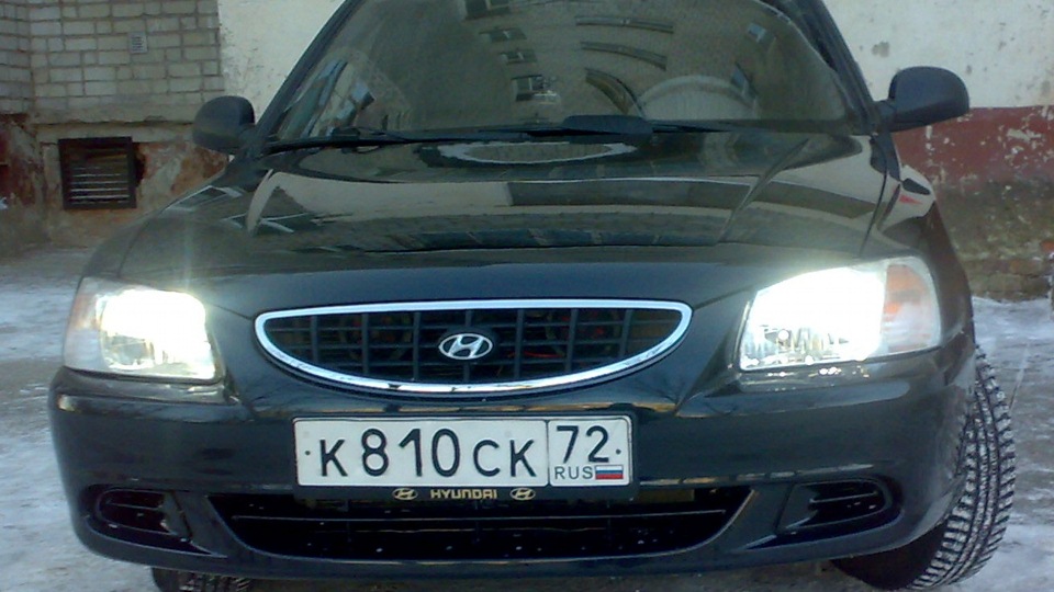 Технические характеристики Hyundai Accent 2008 года.