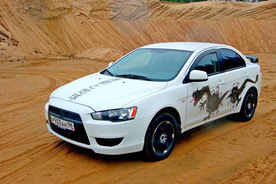 Mitsubishi Lancer 10 Кровавый винил