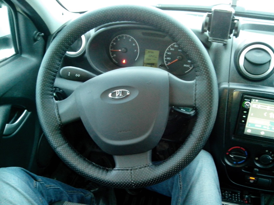 Оплетка руля, китай. Зарядное ОРИОН PW-270 — Lada Гранта лифтбек, 1,6 л ...