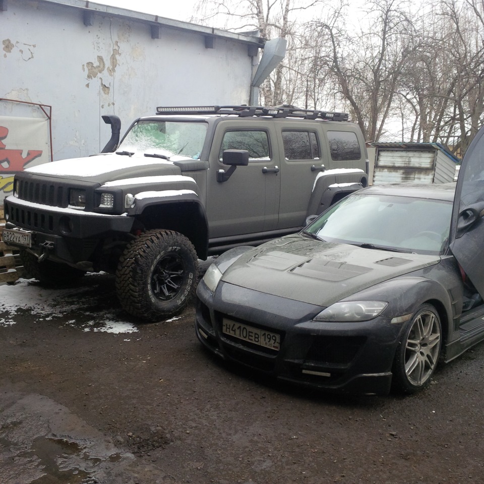 Рыкса, Golf R и адский пустырь-2 — Mazda RX-8, 1,3 л, 2006 года ...
