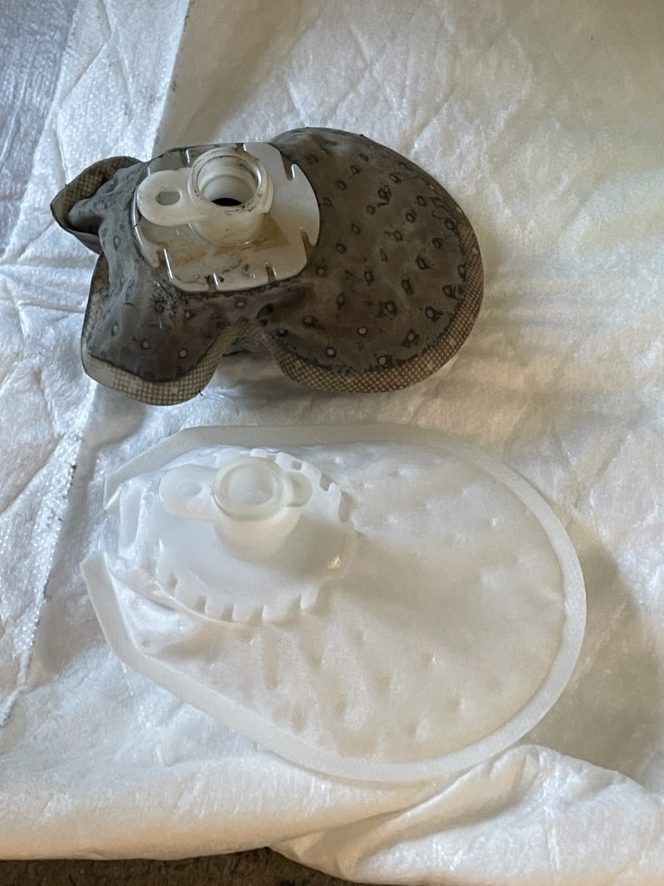 Чистка фильтра бензонасоса, замена сетки бензонасоса, замена плат ДУ ...