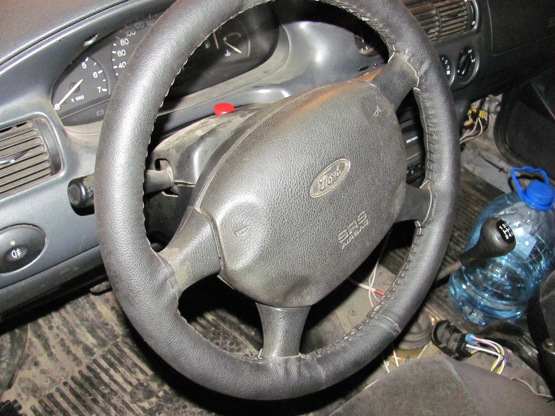 Ставим руль на место - Ford Escort Mk6, 1,8 л, 1996 года своими руками DRIVE2