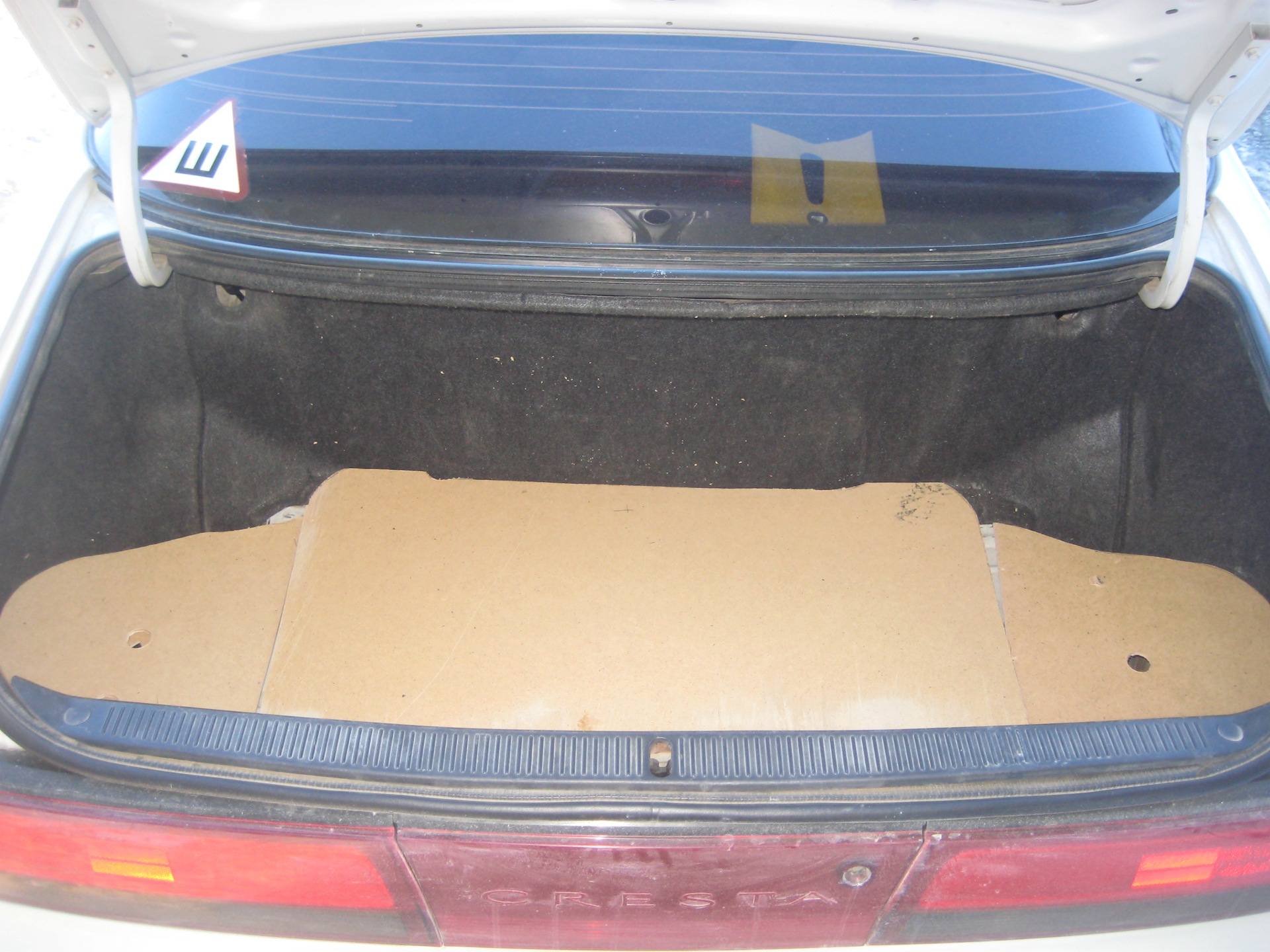 How I did the trunk - Toyota Cresta 25 L 1994