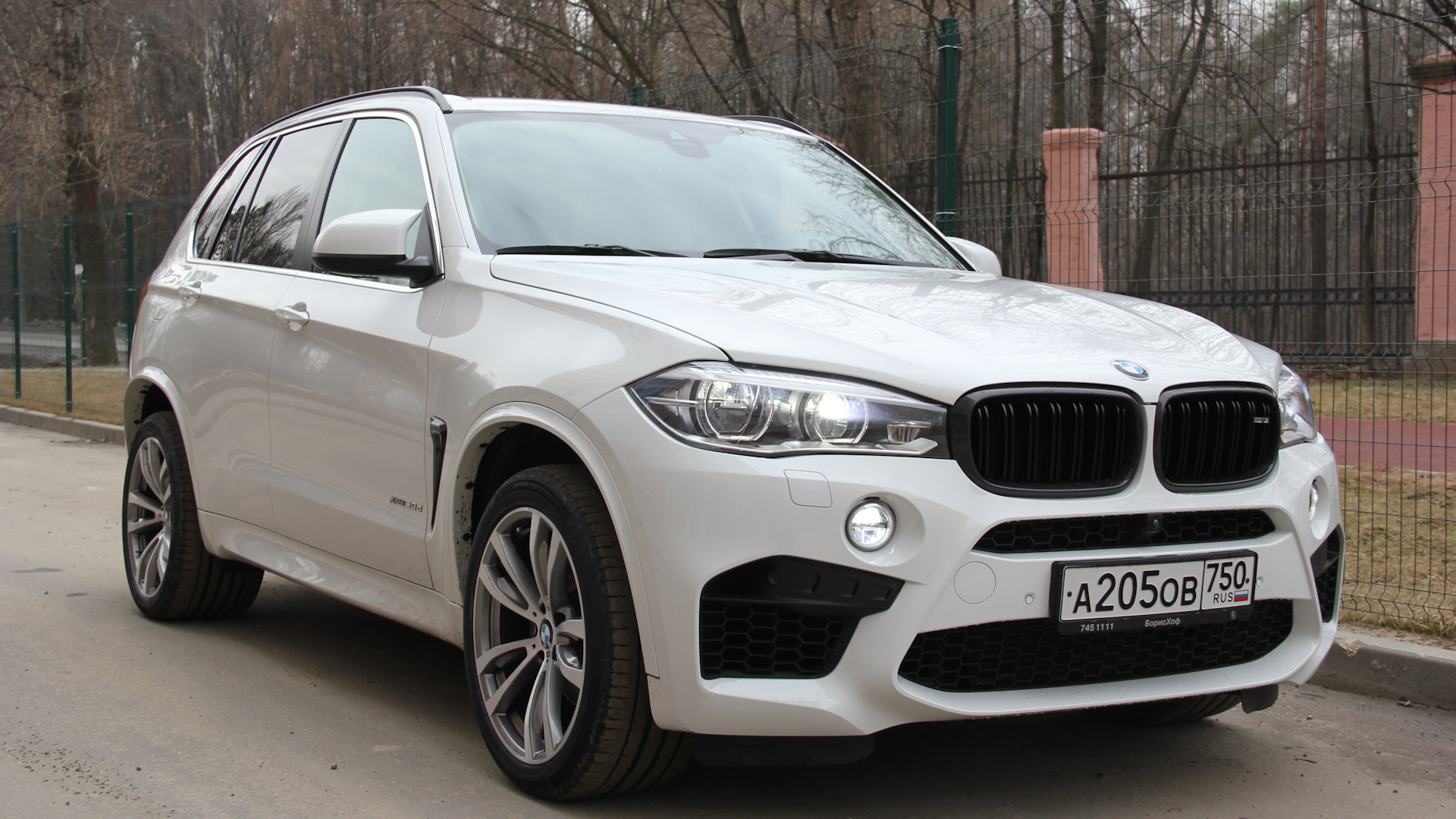 BMW X5 (F15) 3.0 дизельный 2014 | Белый на белом) на DRIVE2