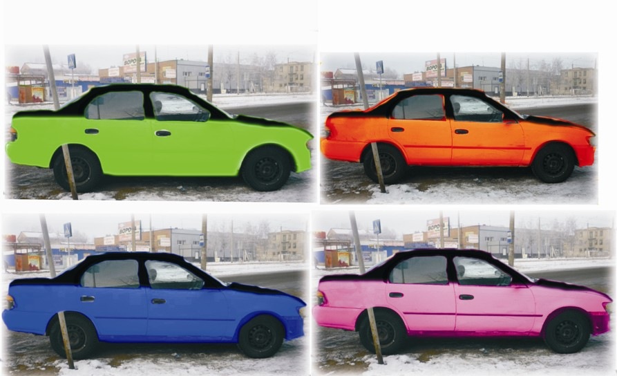 В какой цвет покрасить? — Toyota Corolla (100), 1,3 л, 1991 года ...