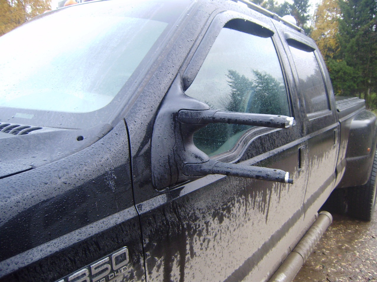 Покраска боковых зеркал — Ford Super Duty, 7,3 л, 2010 года | тюнинг ...