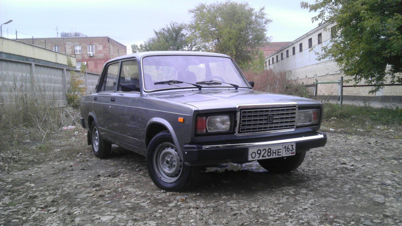 Lada 210740 1.6 бензиновый 2007 | Ваз 2107 Мокрый асфальт на DRIVE2