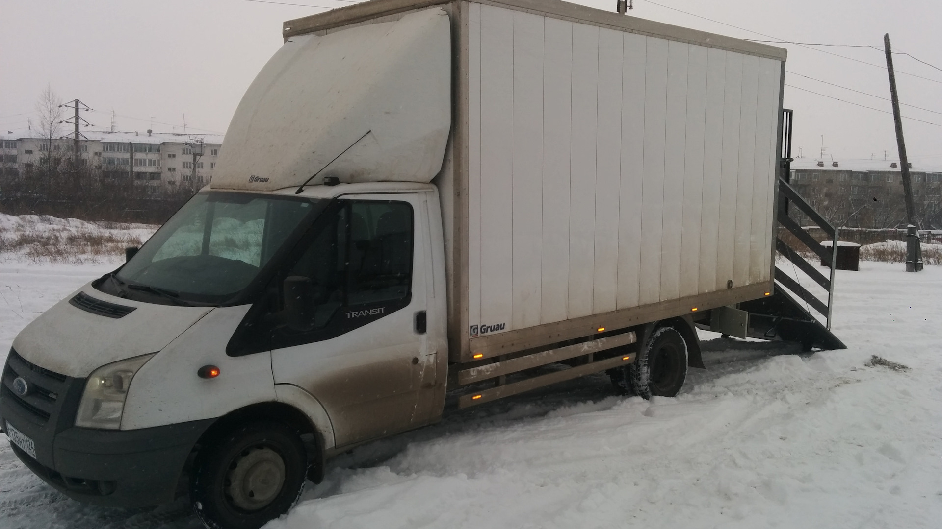 Ford Transit (7G) 2.4 дизельный 2006 | Коневоз на DRIVE2