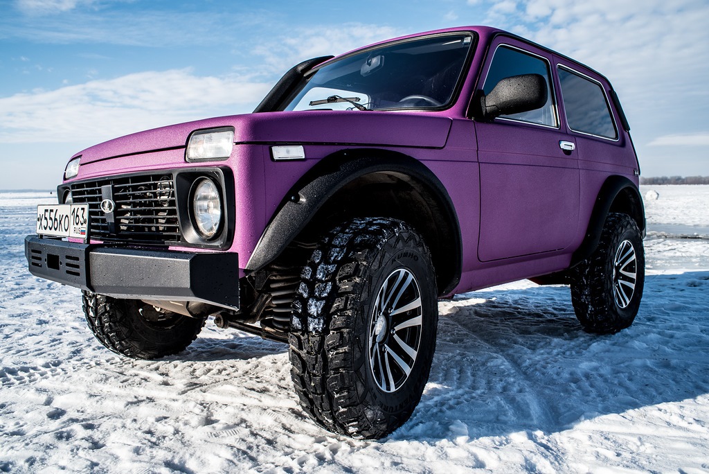 Niva Urban Raptor U-Pol Dark Blue & Black - DRIVE2