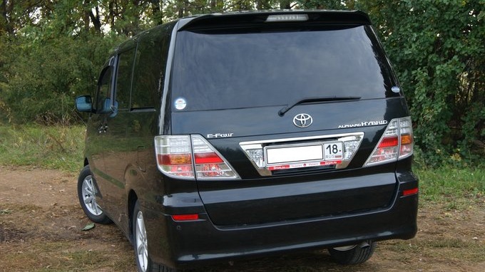 Toyota alphard drive2