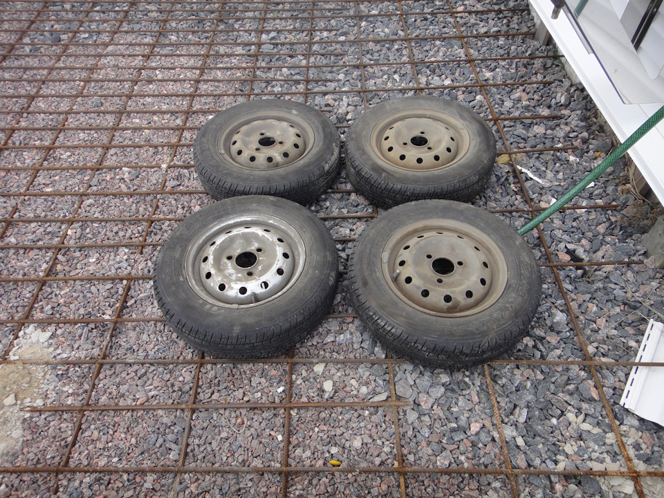 Покраска штампованных дисков [варварский метод] — Lada Ока 11113, 0,7 л ...