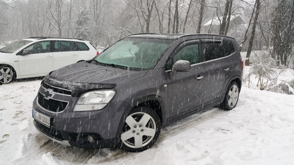 Китайский галоген H4 VS Philips White Vision H4 — Chevrolet Orlando (1G ...
