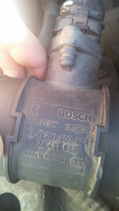 ДМРВ Опель Вектра а 2.0. Bosch 0281002473 купить в Тбилиси.