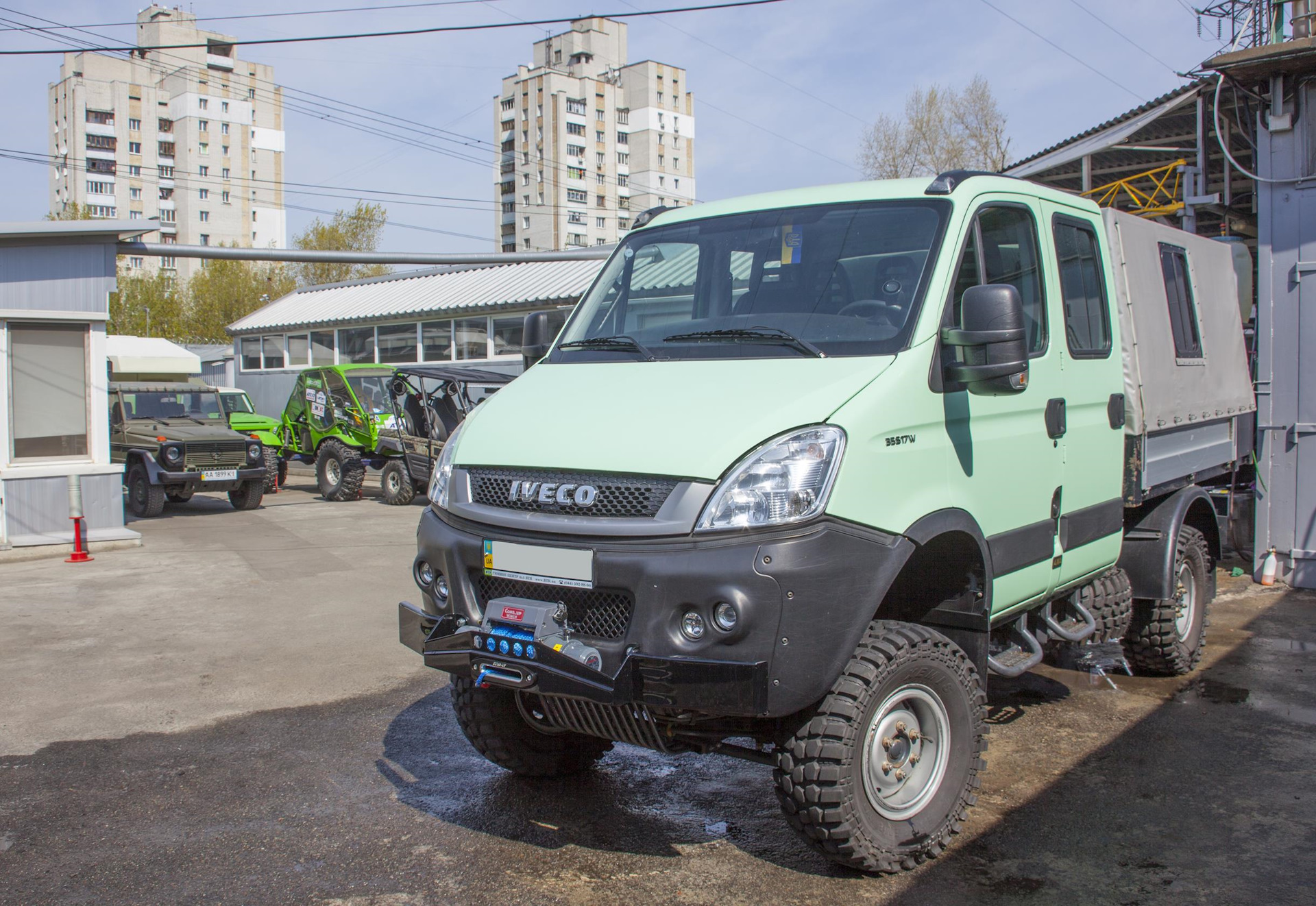 Iveco Daily 4x4 РјРёРЅРёРІСЌРЅ