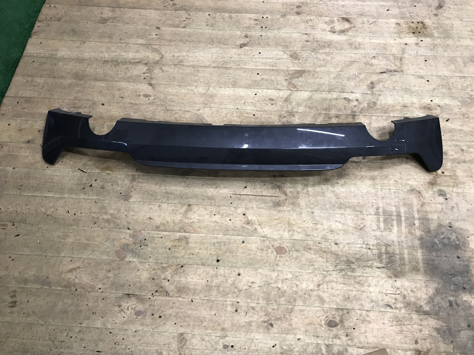 Раздвоенный выхлоп #2 Покраска диффузора — BMW 4 series (F32), 2 л ...