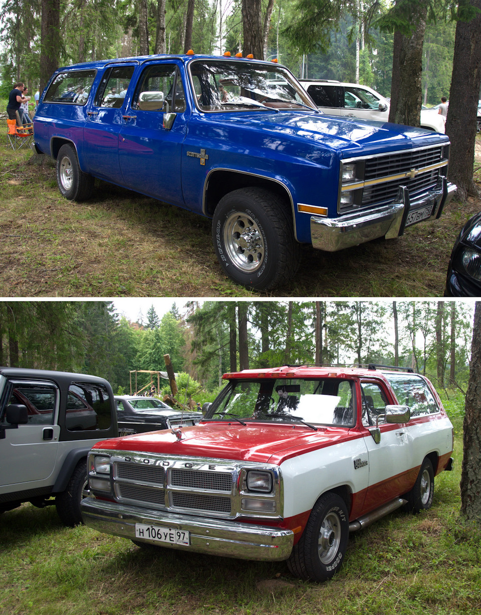 Прямиком из 70-х, отлично Отреставрированные — Chevrolet Suburban & Dodge RAM — Lincoln Town Car III