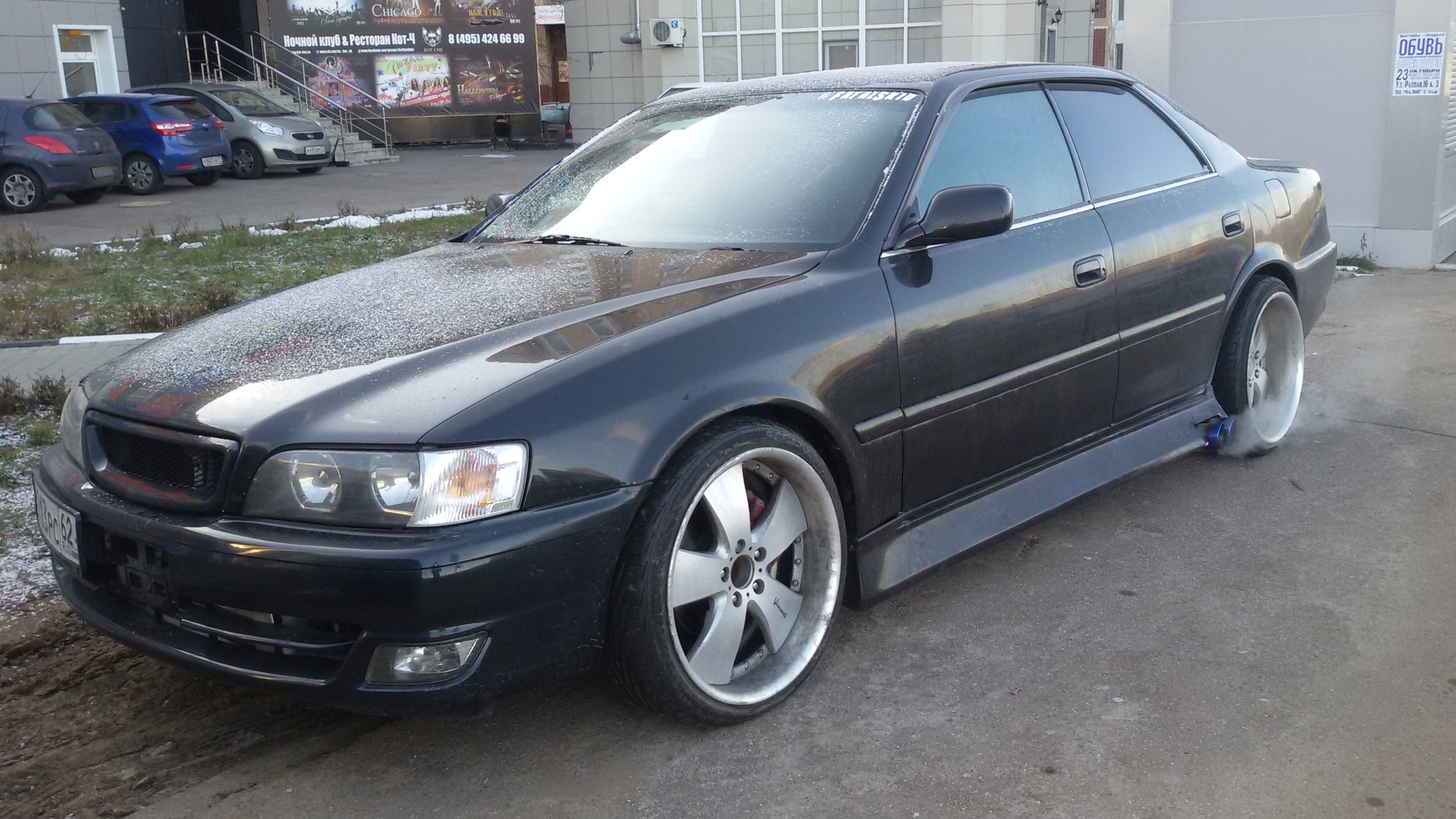 Toyota Chaser (100) 2.5 бензиновый 1996 | Tourer V Черный Бро на DRIVE2