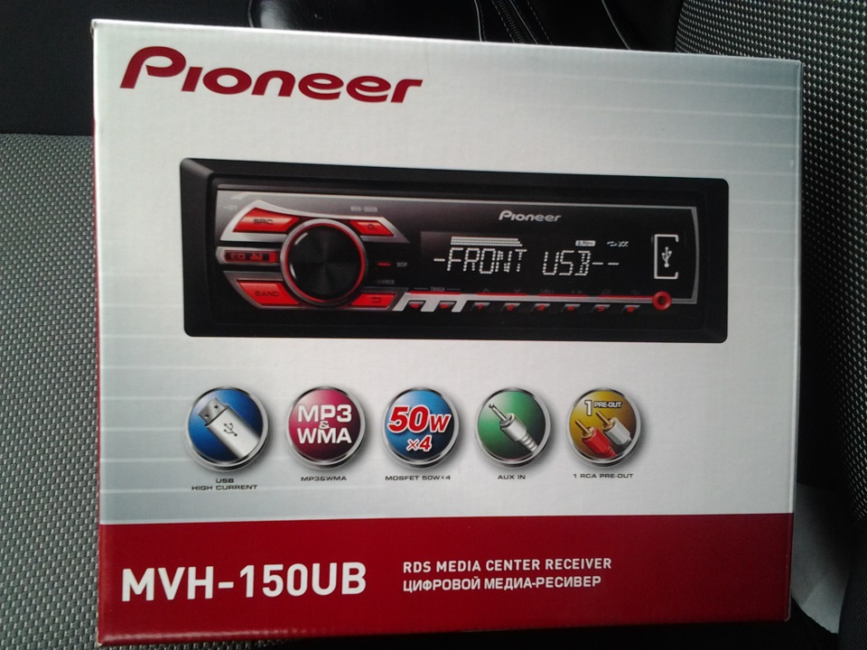 Pioneer MVH-150UB — Chevrolet Lacetti 5D, 1,6 л, 2010 года | автозвук ...