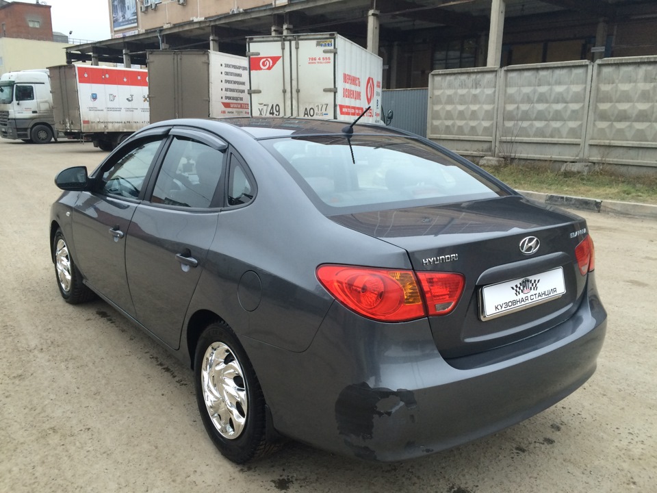 Hyundai Elantra — после некачественного ремонта в одном из столичных ...