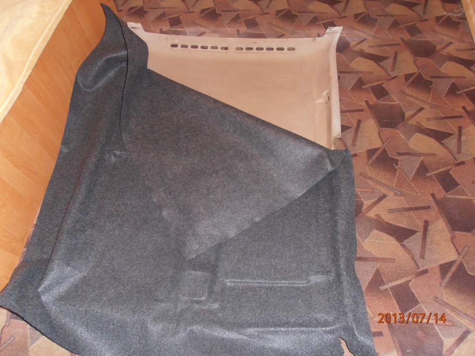 Перетяжка потолка Карпетом. — Lada 21083, 1,5 л, 1987 года | своими ...