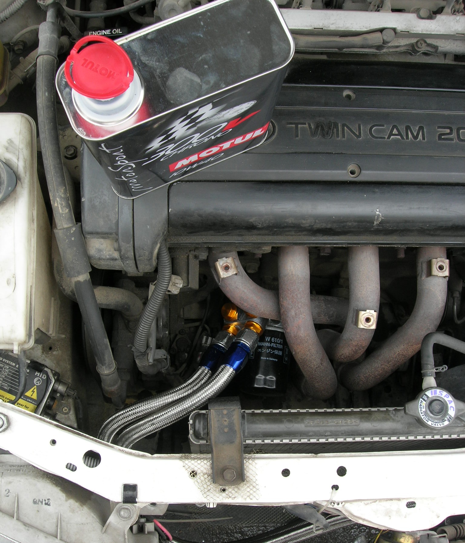 Oil cooler - Toyota Corolla Levin 16 L 1996