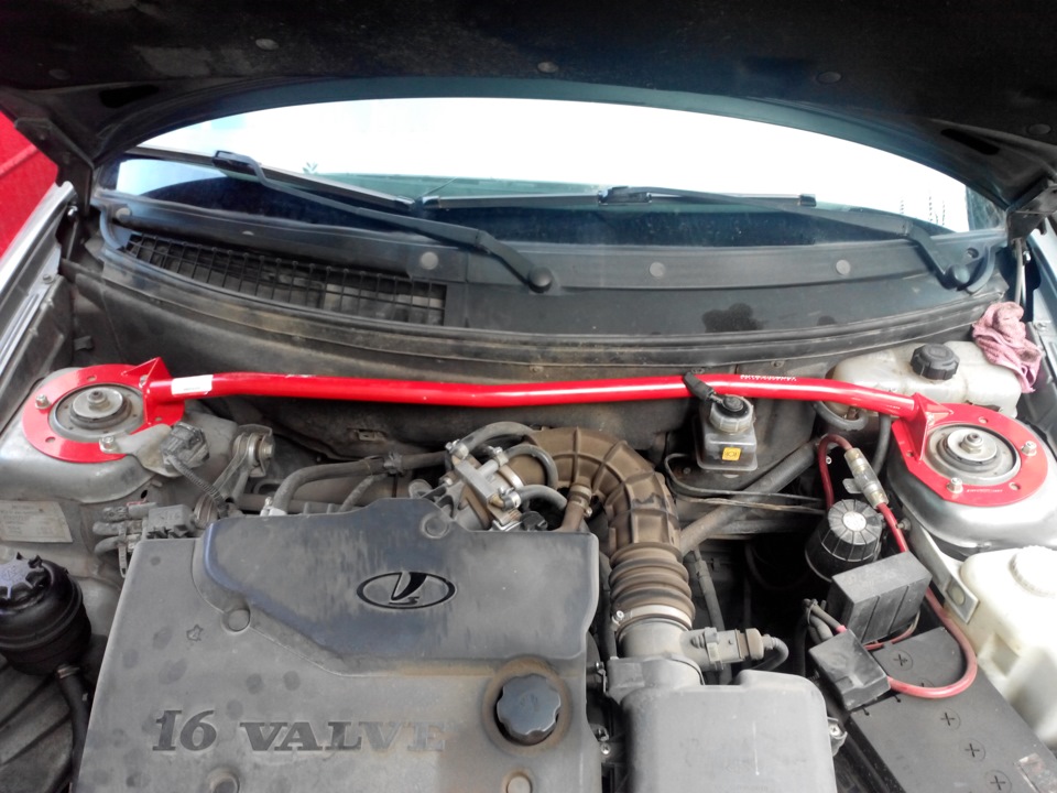 Растяжка передних стоек "Автопродукт" — Lada Приора хэтчбек, 1,6 л ...