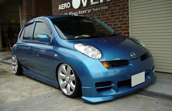 Nissan Micra stance