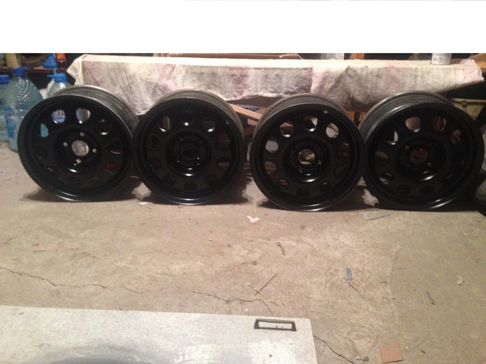 Грунтуем и красим штампы — Daewoo Lanos, 1,5 л, 2011 года | колёсные ...