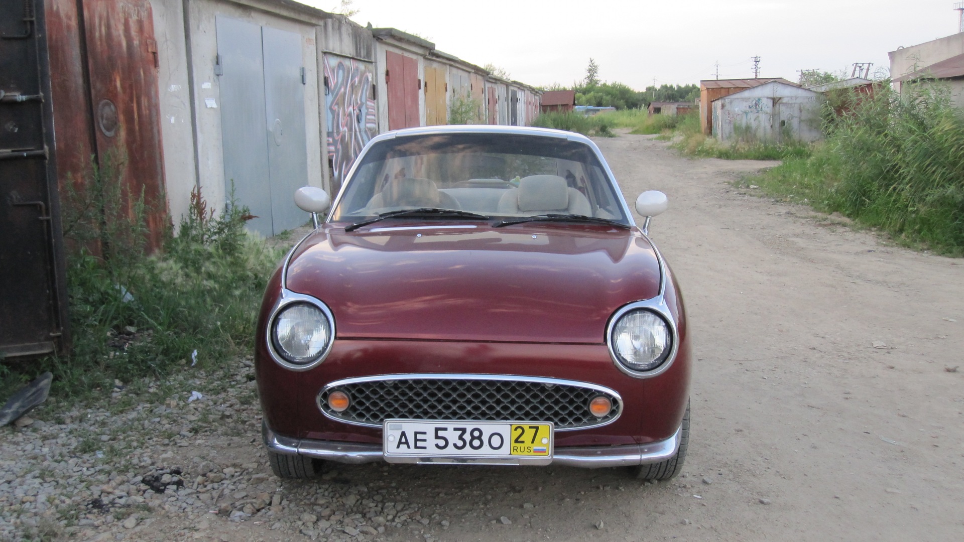 Nissan Figaro 1.0 бензиновый 1991 | - Моя вишенка на DRIVE2