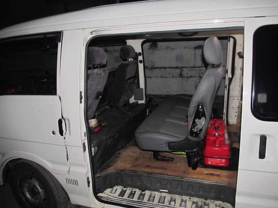 Переделка салона mazda bongo