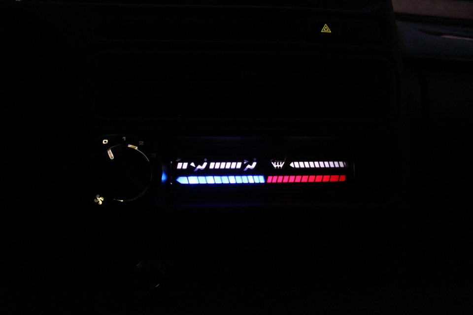 Светодиодная подсветка панели приборов — Lada 2115, 1,6 л, 2010 года ...