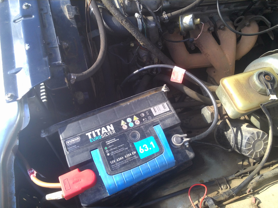 Переделка небольшая проводки генератор-аккумулятор. — ГАЗ 3110, 2,3 л ...