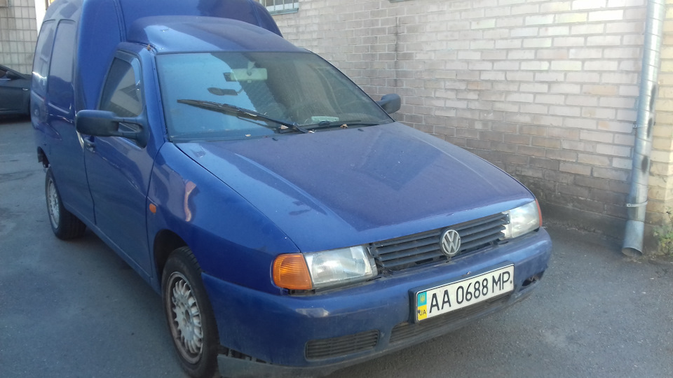 Замена мозгов на Январь 7.2 — Volkswagen Caddy (2G), 1,4 л, 2001 года ...