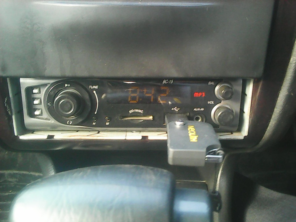 Новый магнитофон — Nissan Bluebird (U14), 1,8 л, 1997 года | аксессуары ...