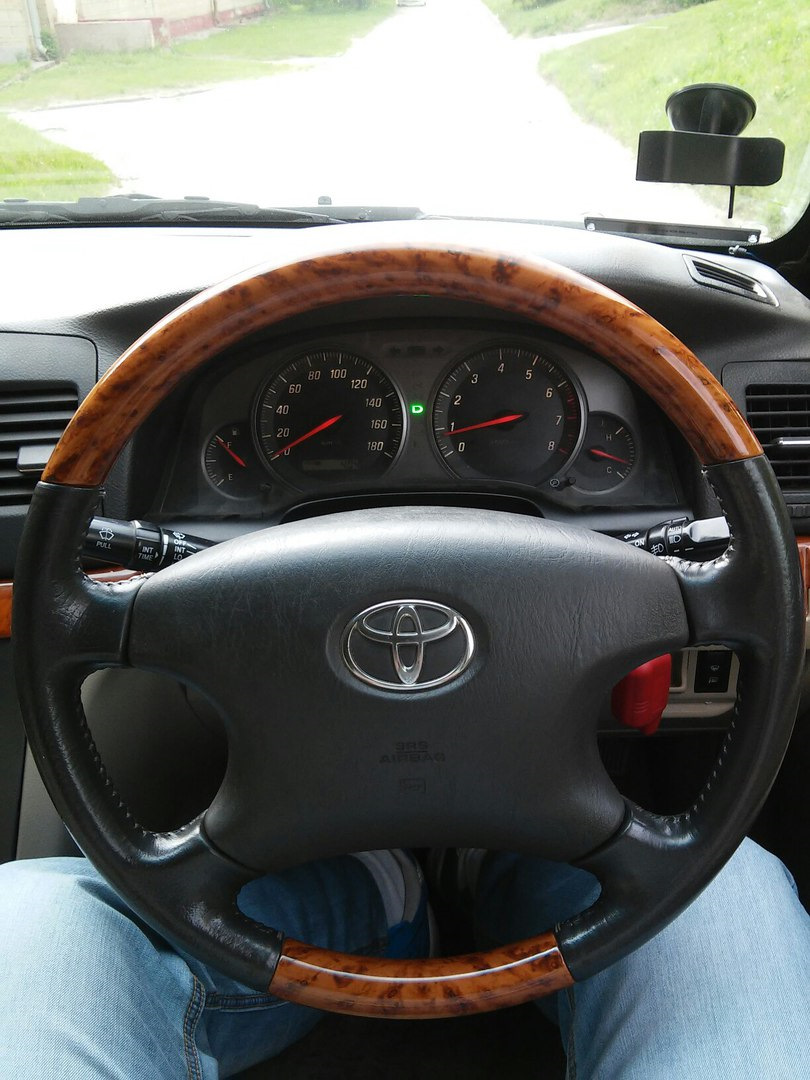 Операция "Антистук" и новый руль — Toyota Mark II (110), 2,5 л, 2001 ...