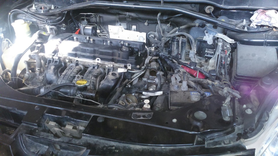 Замена прокладки ГБЦ 2 часть — Peugeot 4007, 2,4 л, 2008 года ...