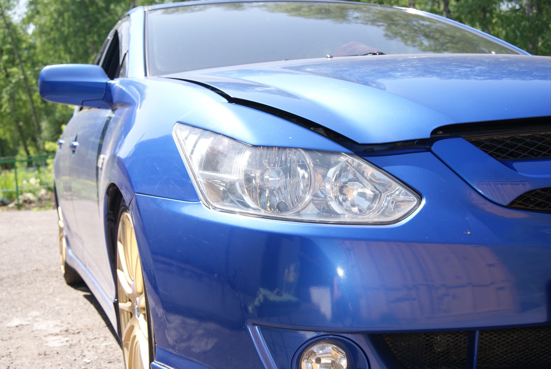 Darkened the headlights from the inside  Rate it  - Toyota Caldina 20L 2003