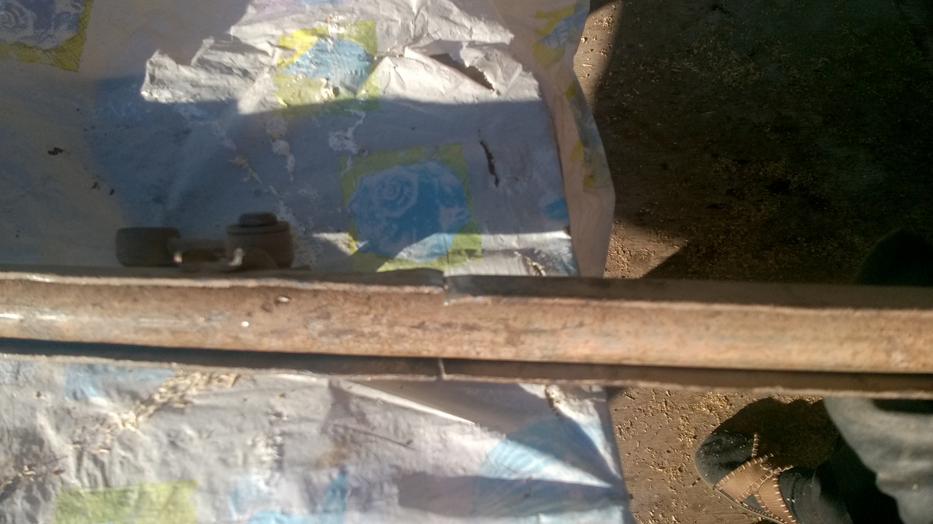 Тяга поперечной устойчивости — Москвич 2141, 1,7 л, 1993 года | своими ...