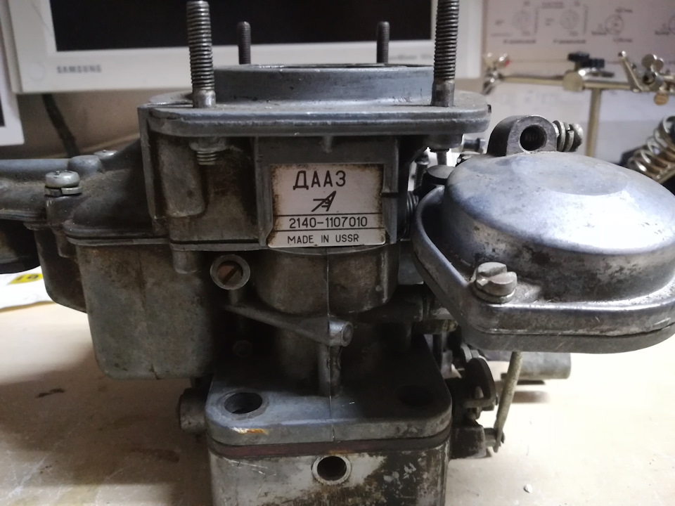 Переборка карбюратора ДААЗ 2140 — Ford Scorpio I, 2 л, 1989 года ...