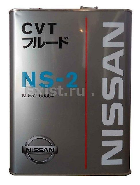KLE5200004 Nissan CVT NS-2, жидкость для вариатора (4л.) NISSAN ...