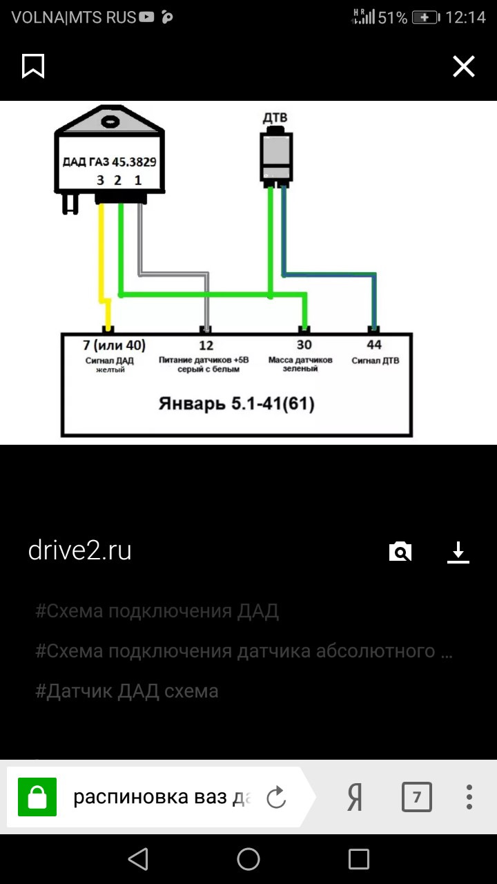 Схема подключения дад моторола