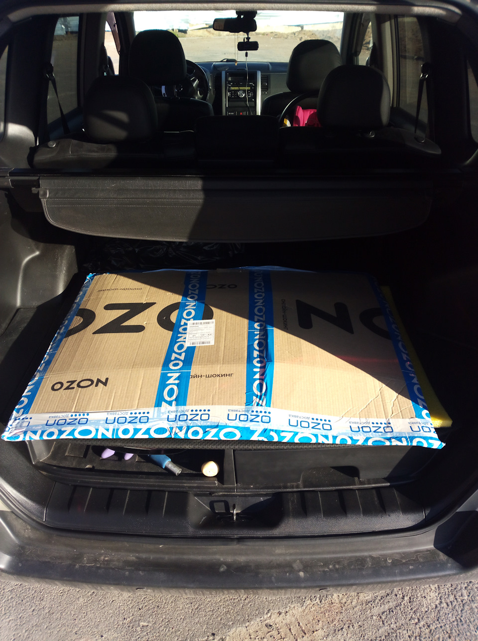 17. Коврик в багажник Element — Nissan X-Trail II (t31), 2 л, 2011 года ...