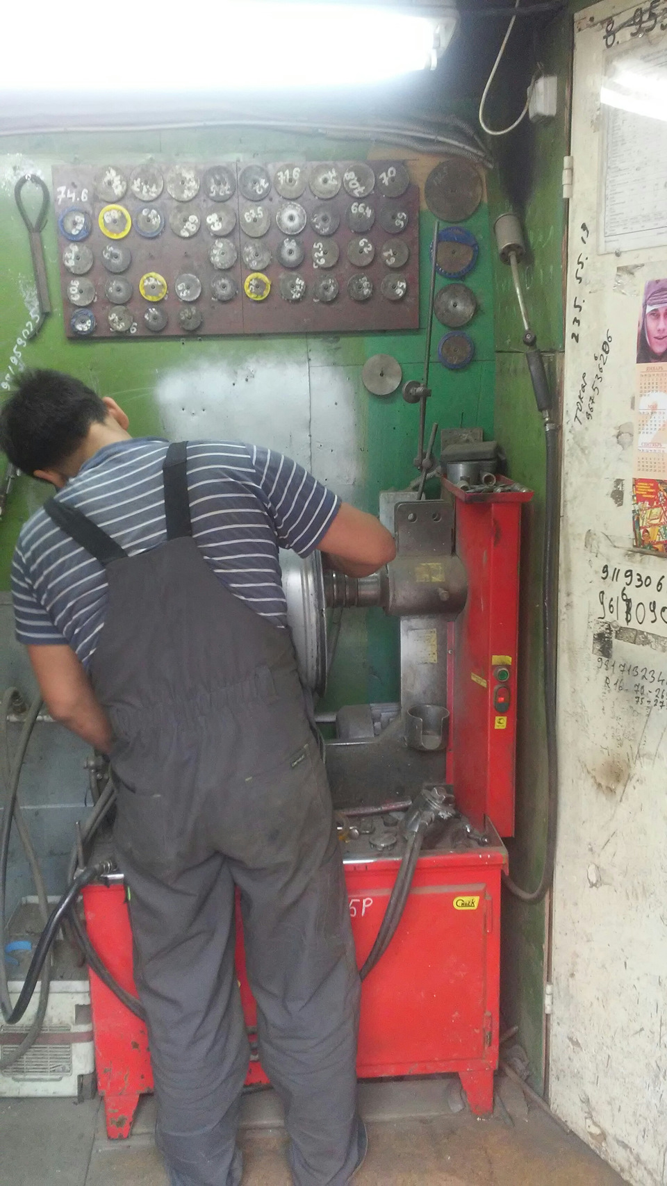 Прокатка диска — BMW 5 series (E60), 2 л, 2009 года | колёсные диски ...