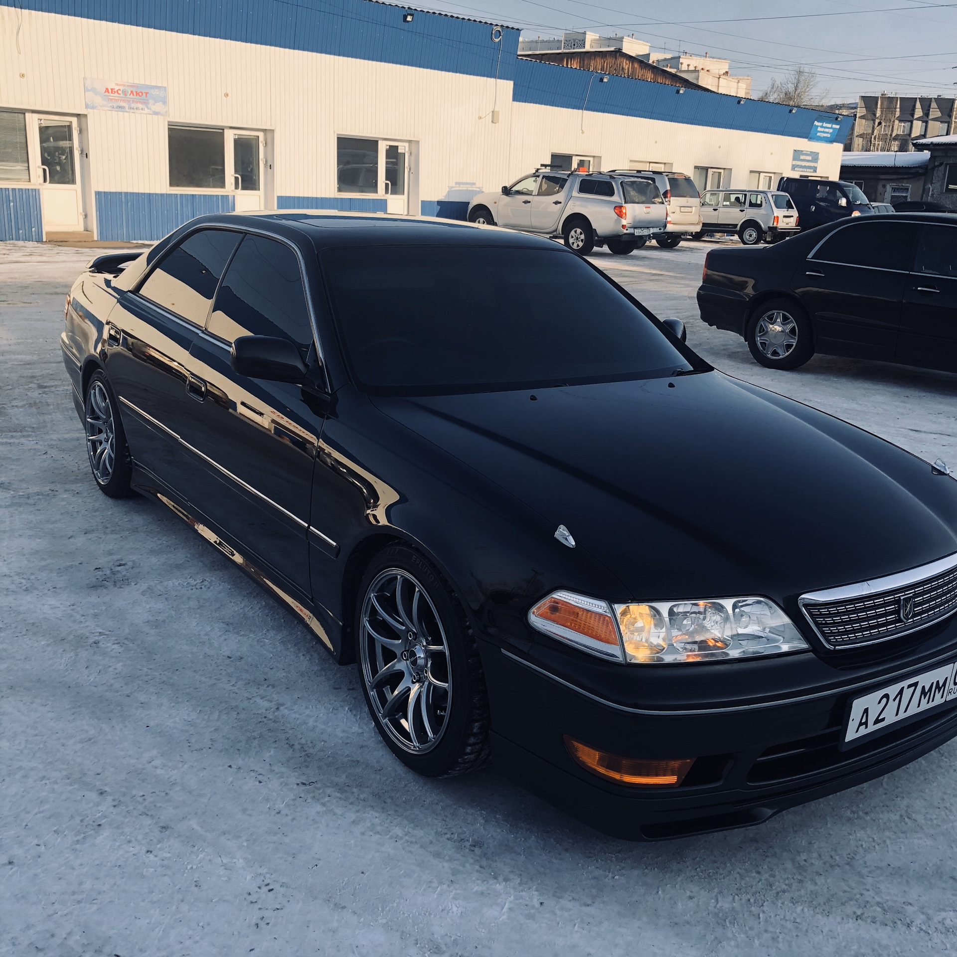 Как выглядит марк 2 100 Тонировка, не по ГОСТу ♠ - Toyota Mark II (100), 2,5 л, 1998 года стайлинг DRIVE