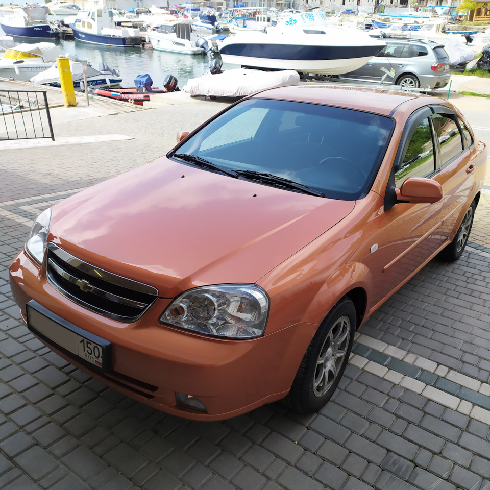 Chevrolet Lacetti 1.6 MT 2008 г.в. "Восстановительная полировка кузова ...