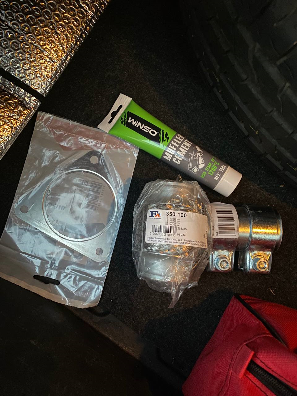 Гофра глушителя — вопрос закрыт + фишка бензонасоса — Renault Megane II ...