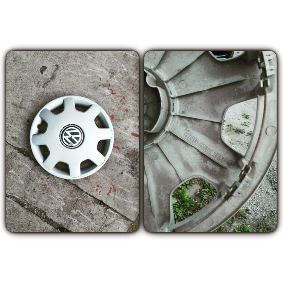 Колпак — Volkswagen Polo Hatchback Mk3, 1,4 л, 2001 года | запчасти ...