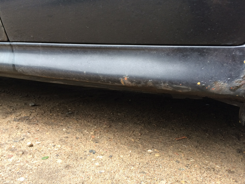 замена порога на BMW e39 turing — BMW 5 series (E39), 2 л, 2001 года ...