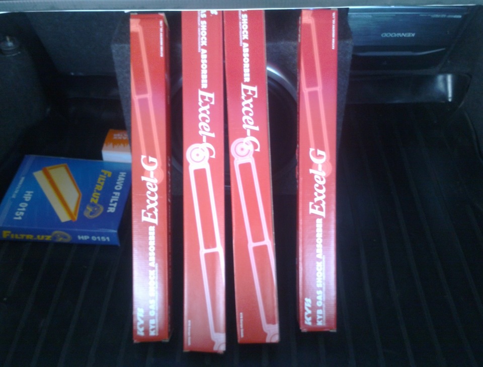 Вот и добрался до амортизаторов Kayba gas shok — Chevrolet Nexia, 1,6 л ...